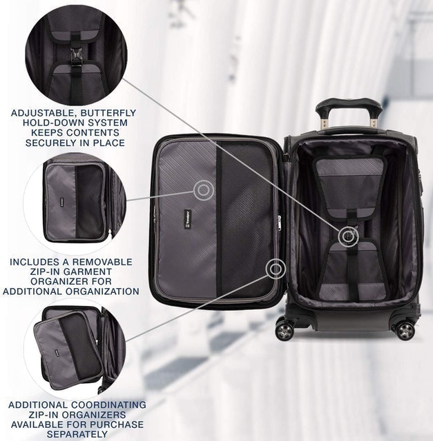 Large Expandable Design Pattern Luggage 3
