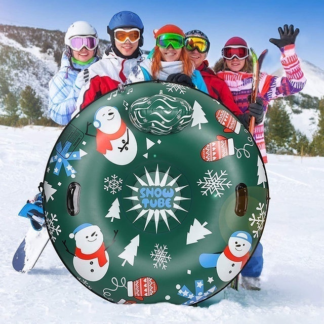 Snow Tube With Backrest 1
