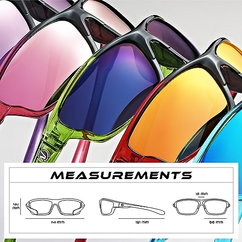 Polarized Wrap-Around Sport Sunglasses 2