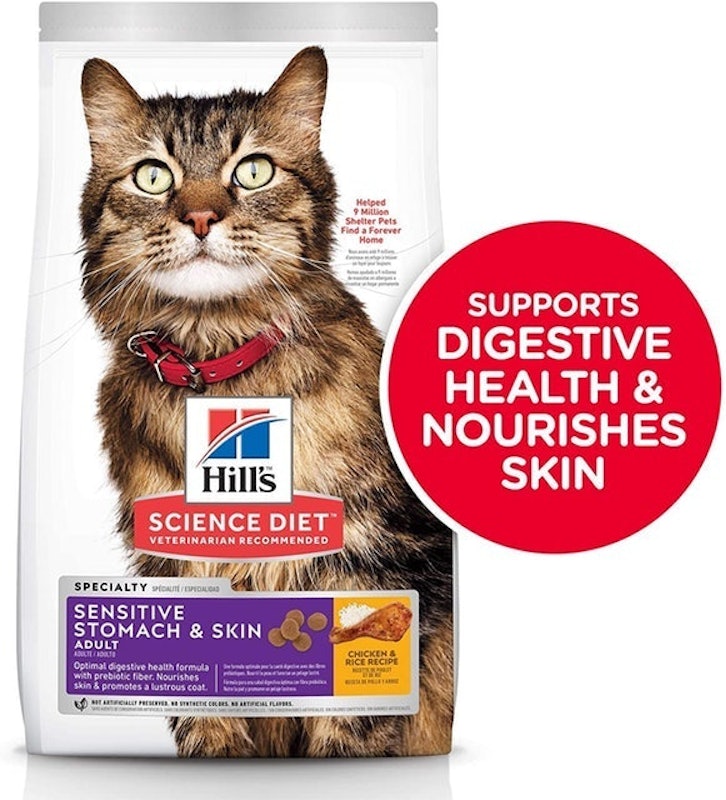 Sensitive Stomach and Skin Dry Cat Food 1