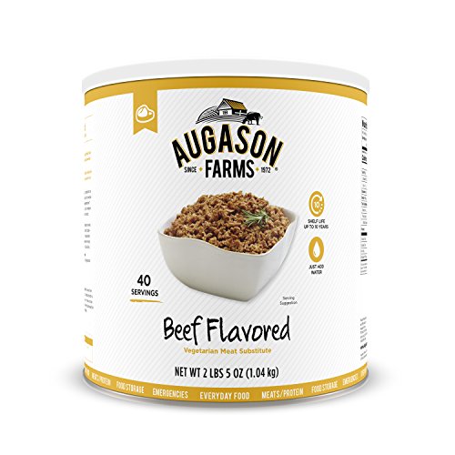Beef Flavored Vegetarian Meat Substitute 1