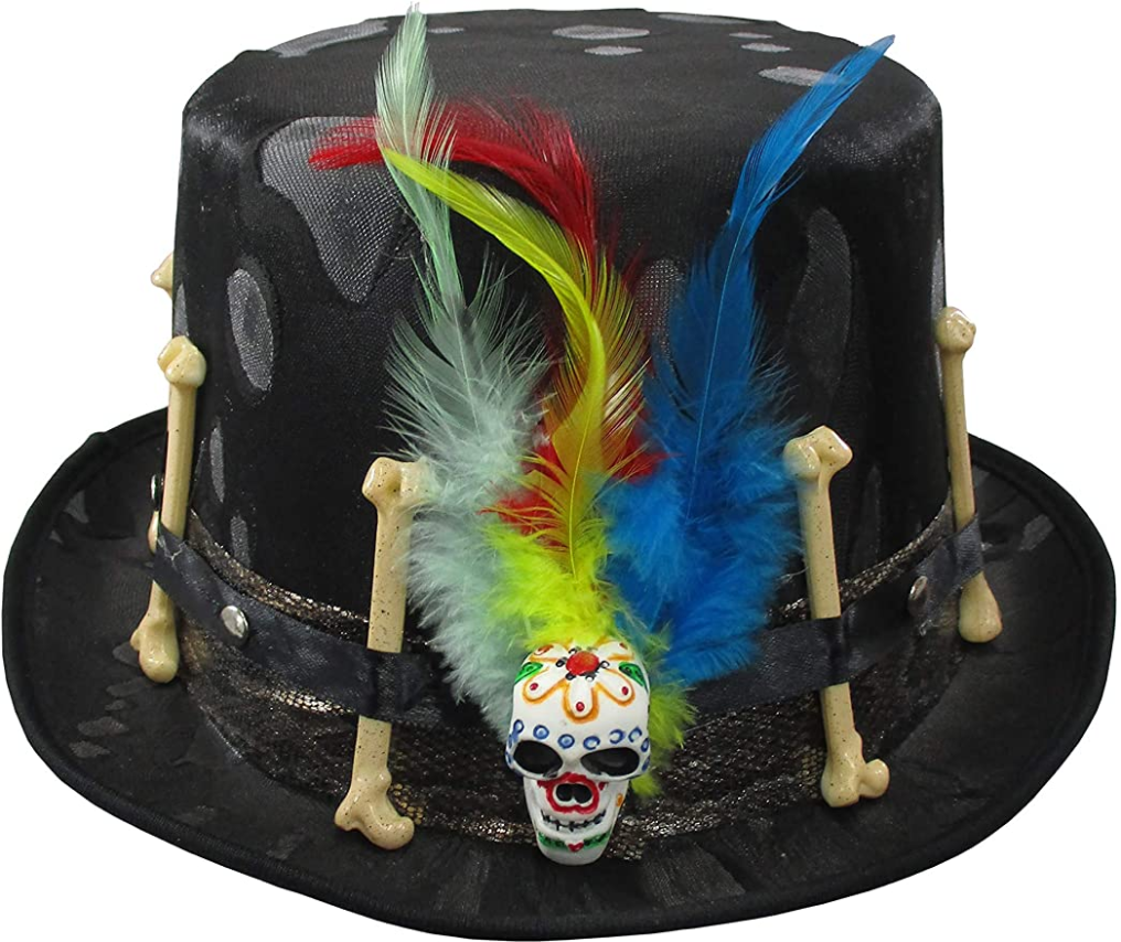 Men's Witch Doctor Top Hat 1