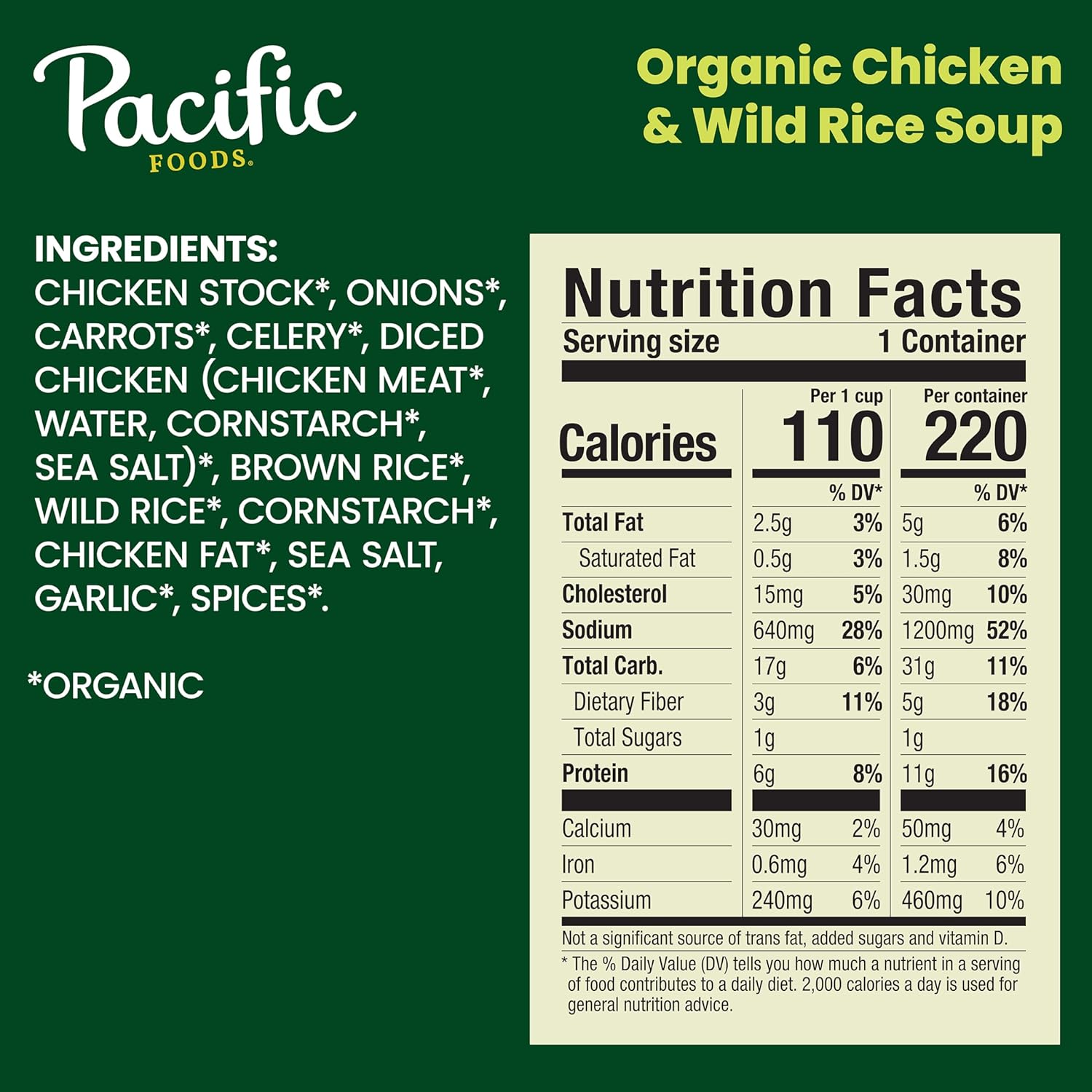 Organic Wild Rice Chicken Soup 2