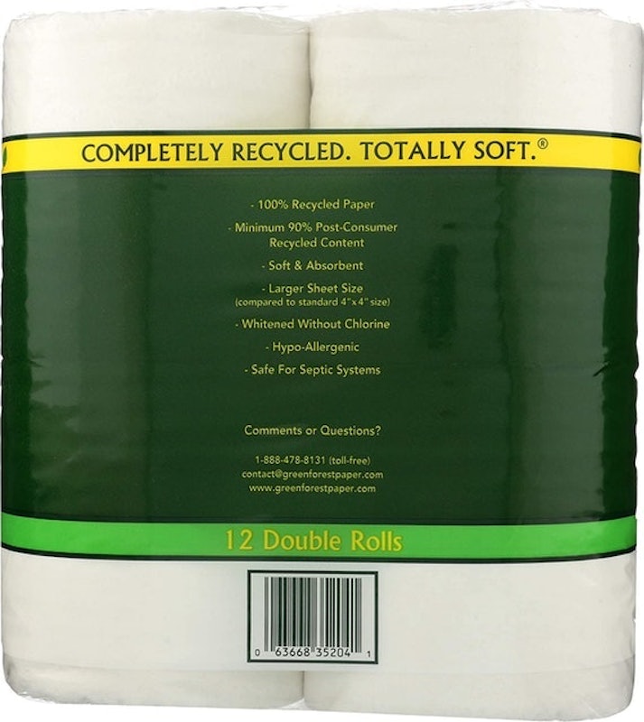 Premium 100% Recycled Bathroom Tissue 2