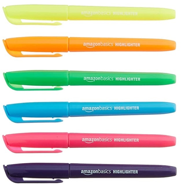 Fluorescent Ink Highlighters 1