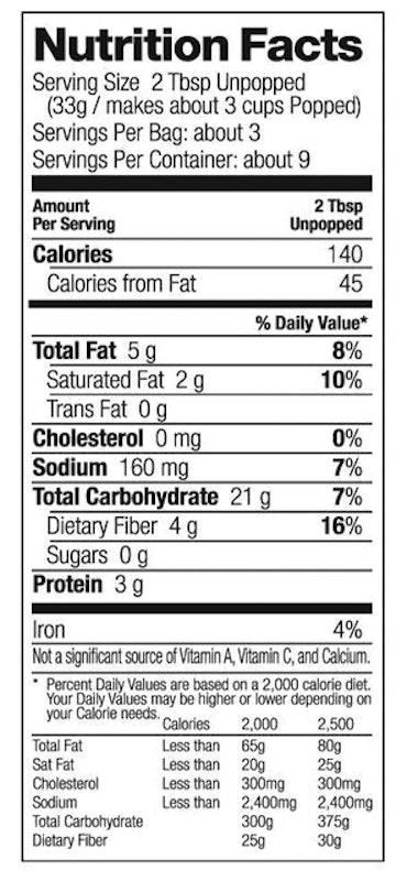 Microwave Popcorn 2