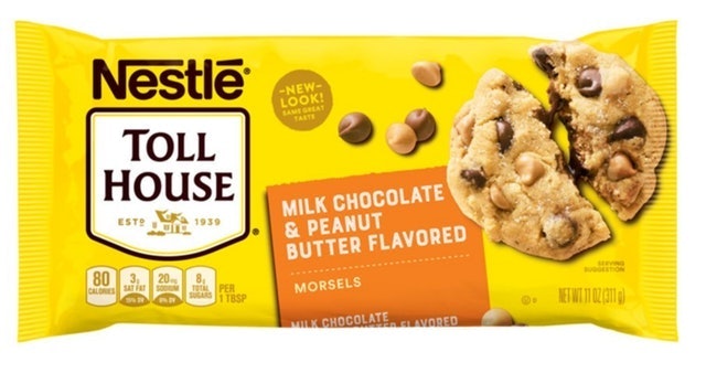 Milk Chocolate and Peanut Butter Flavored Morsels 1