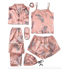 Seven-Piece Pajama Set