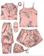SheIn Seven-Piece Pajama Set 1