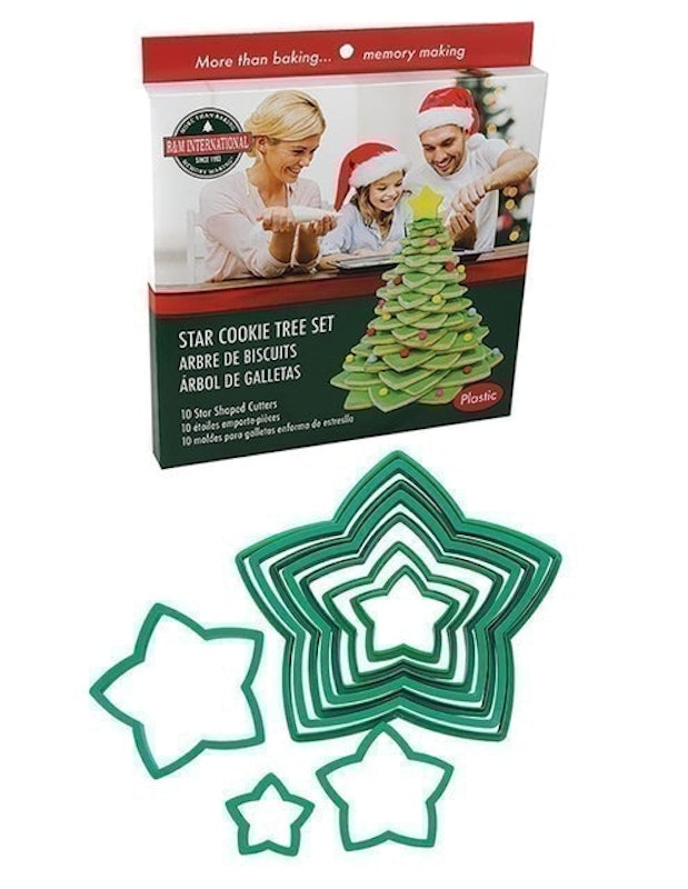 Star Tree Cookie Cutters 1