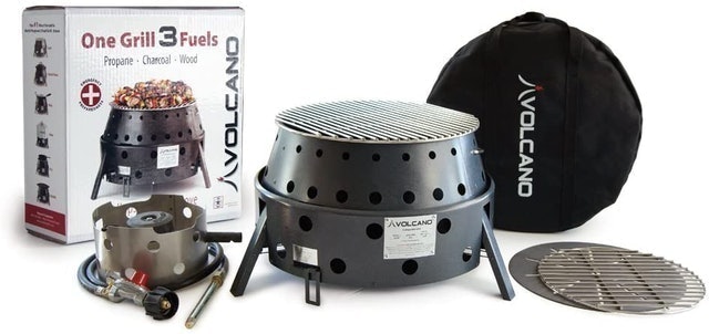3-Fuel Portable Camping Stove/Fire Pit 2