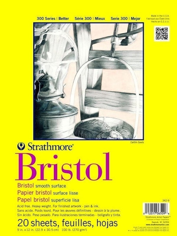 300 Series Bristol Smooth Pad 1