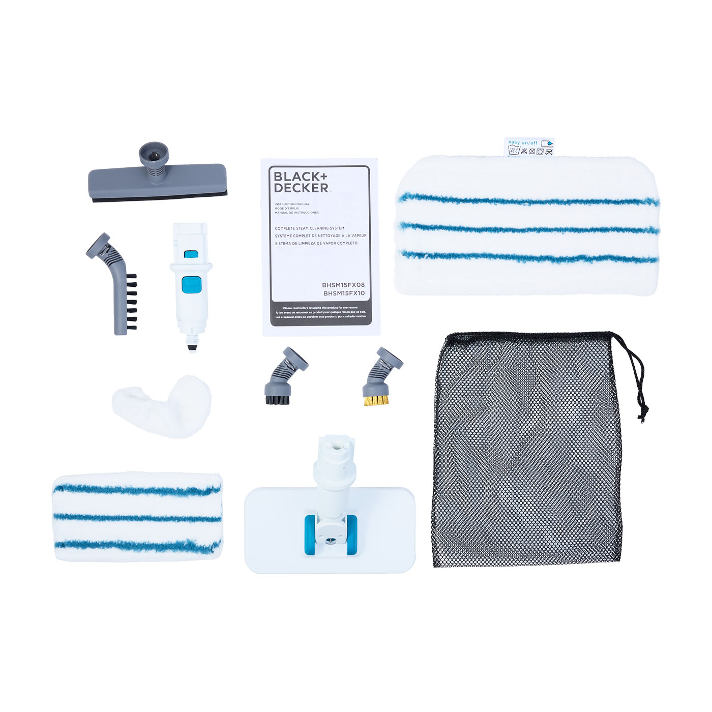 Multipurpose Steam Cleaning System with 6 Attachments 6