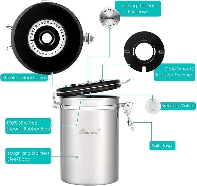 Airtight Coffee Canister 2