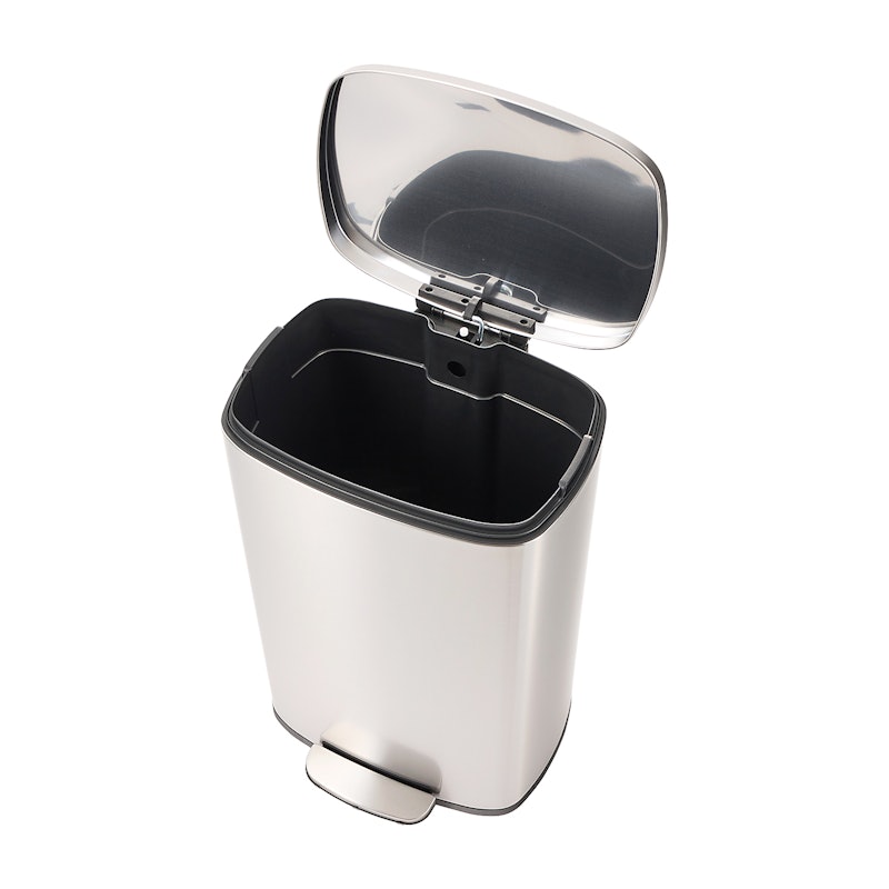 Smudge Resistant Rectangular Trash Can 4