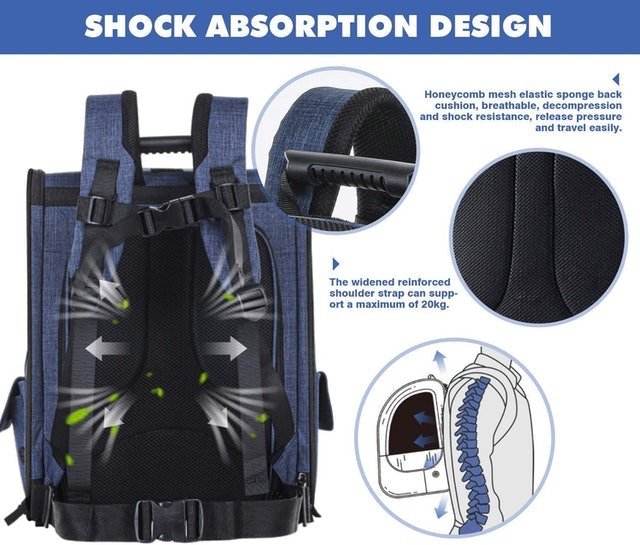 Expandable Pet Backpack Bag 4