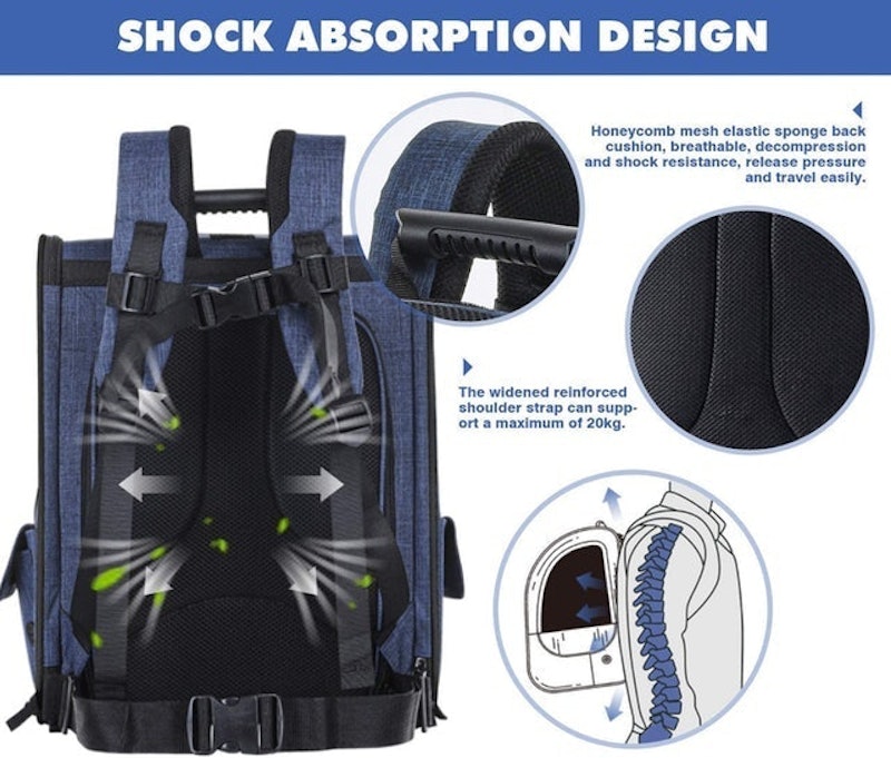 Expandable Pet Backpack Bag 4