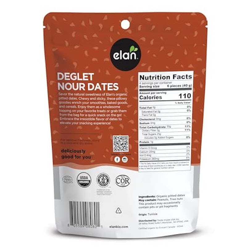 Elan Organic Pitted Dates 2