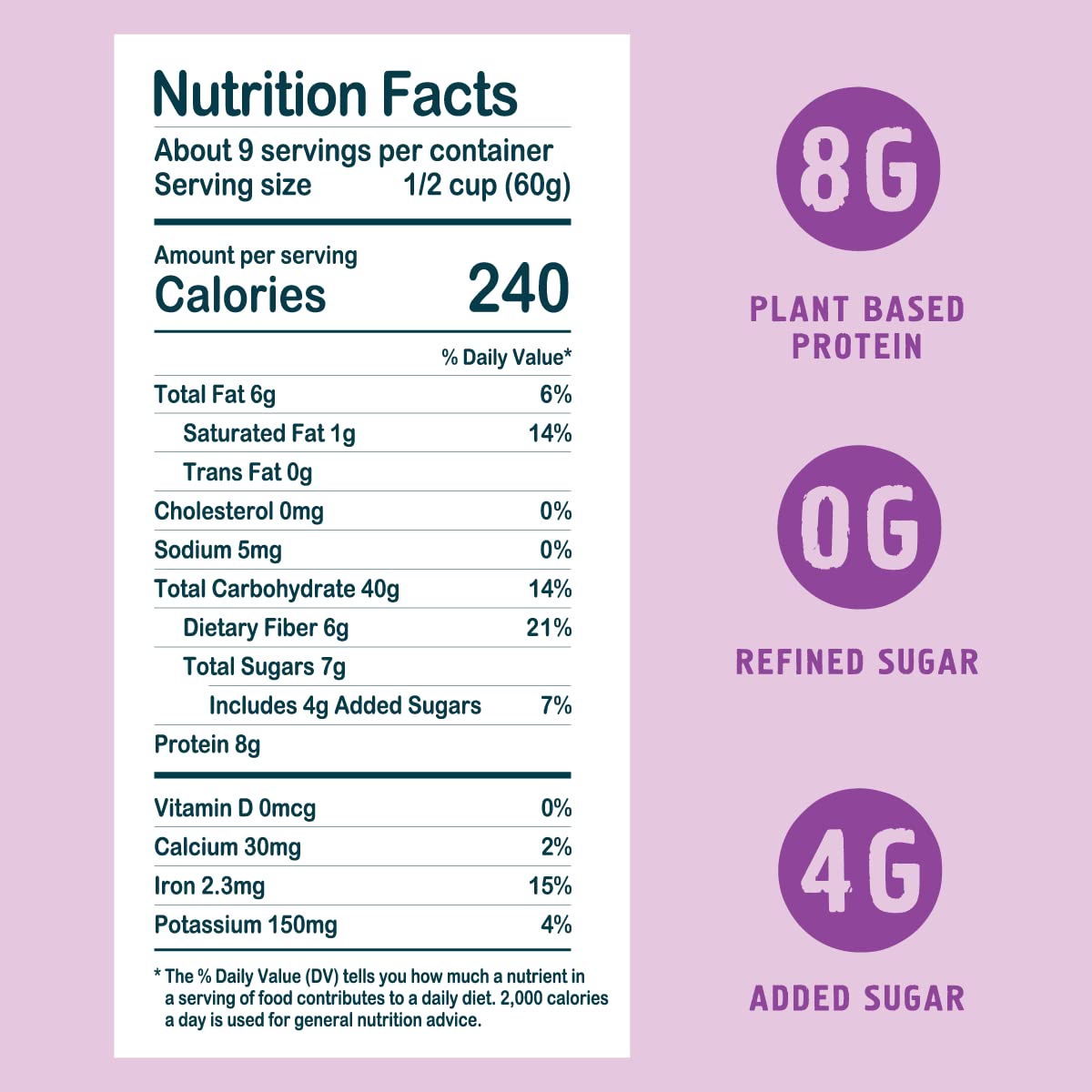 Wild & Free Blueberry Chia Buckwheat Muesli 2