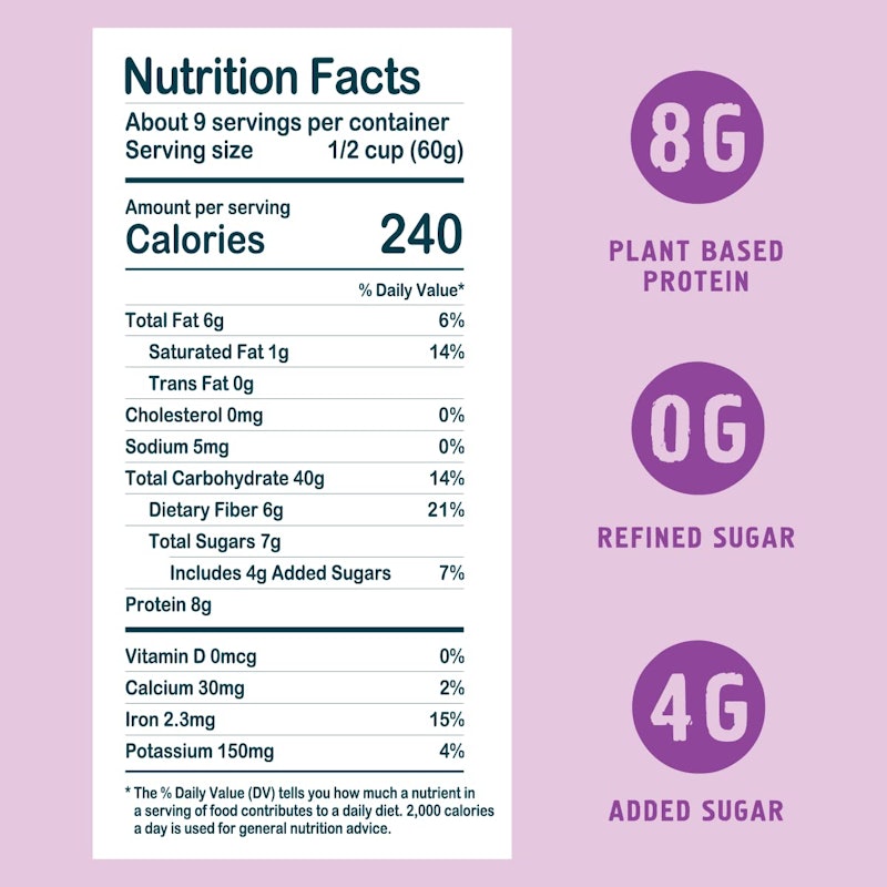 Wild & Free Blueberry Chia Buckwheat Muesli 2