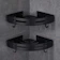 Gricol Bath Corner Shower Shelves Adhesive Caddy 1