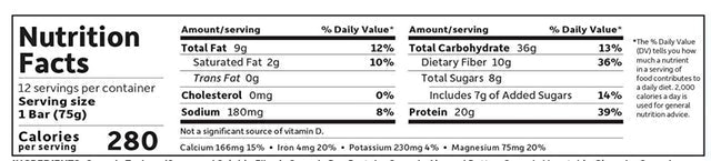 Sport Performance Protein Bar 2