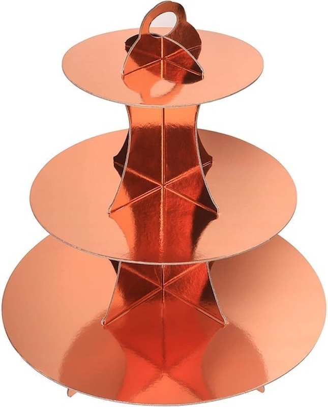3-Tier Cardboard Cupcake Stand 1