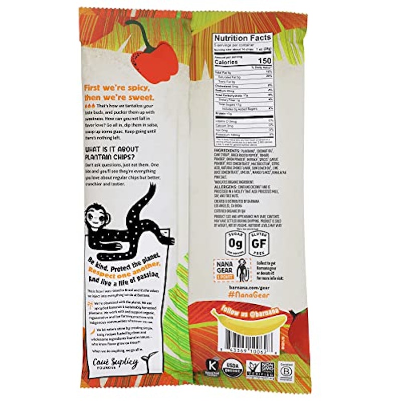 Organic Plantain Chips Spicy Mango Salsa 2