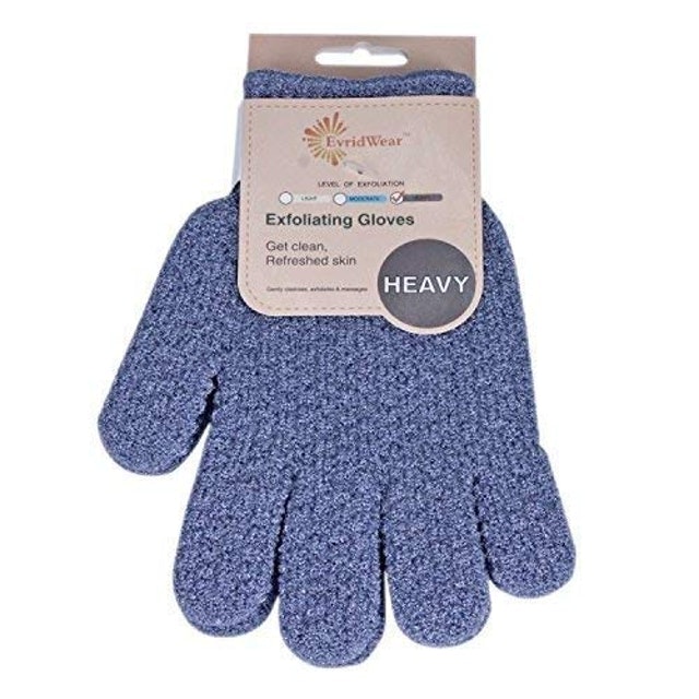 Exfoliating Dual Texture Bath Gloves 1