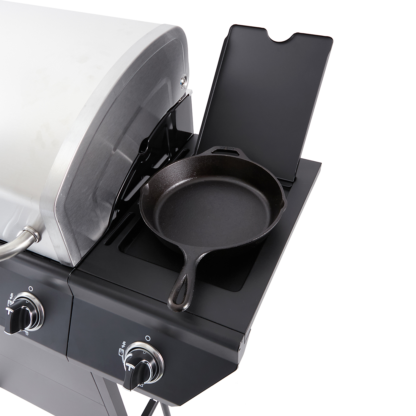 4-Burner Propane Gas Grill with Side Burner X-Large 6