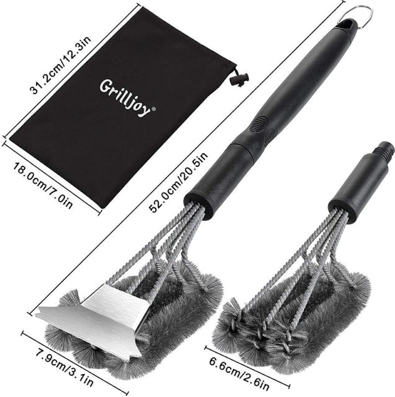Wood Grill Cleaning Brush 2