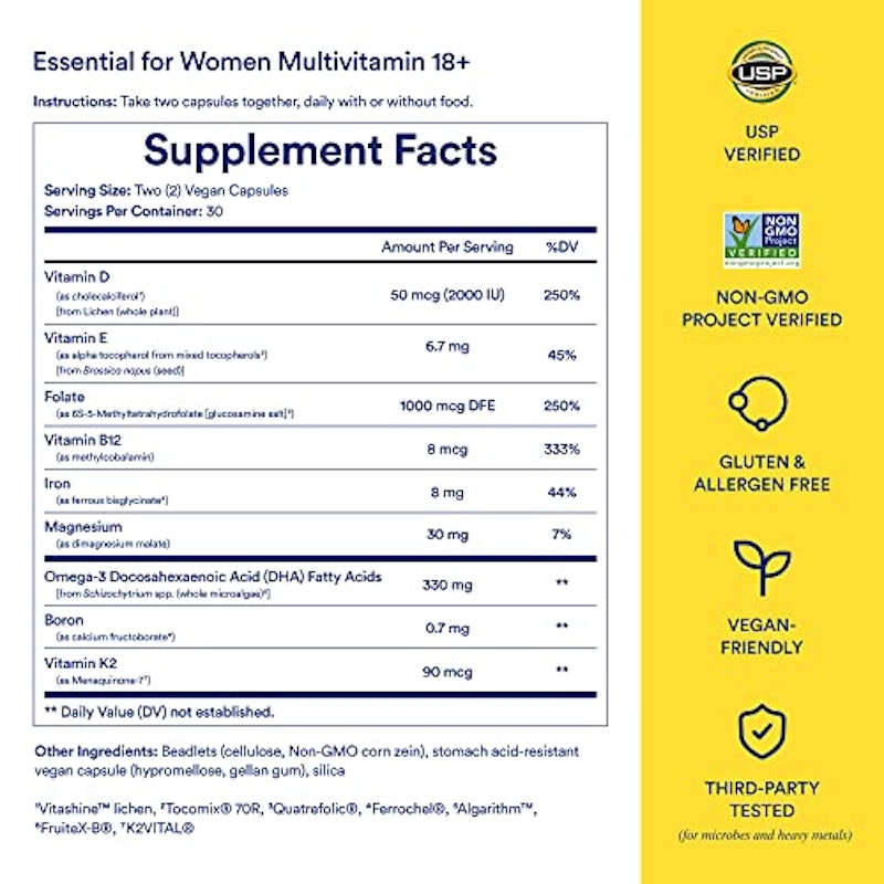 Multivitamin for Women 18+ with Vitamin D3 for Immune Support 2