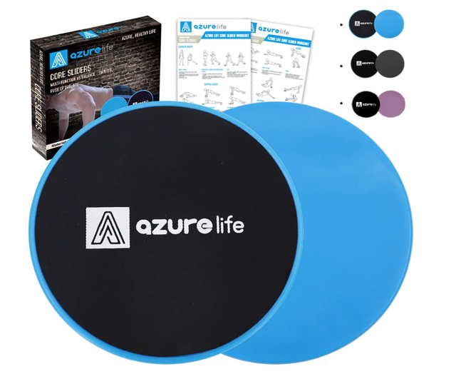 Dual-Sided Exercise Gliding Discs 1