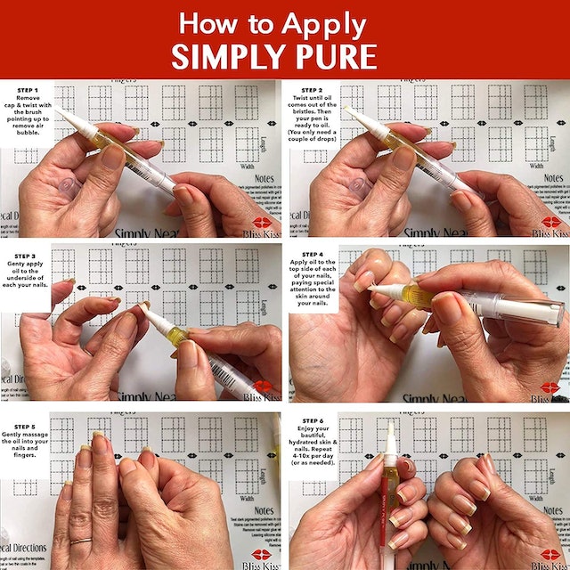 Simply Pure Cuticle and Nail Oil Pen  2
