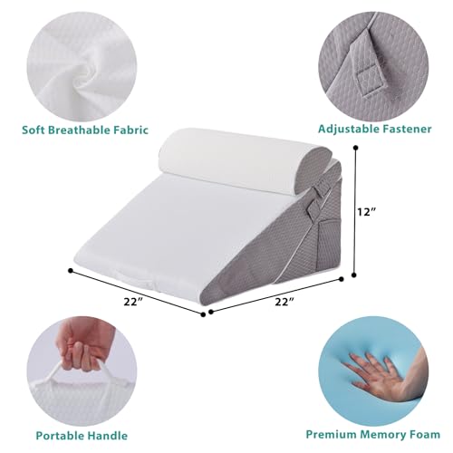 Orthopedic Bed Wedge Pillow Set 2