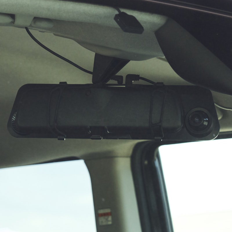 Smart BSD ADAS Dual Mirror Dash Cam 1080p (Front+Rear) with GPS 16