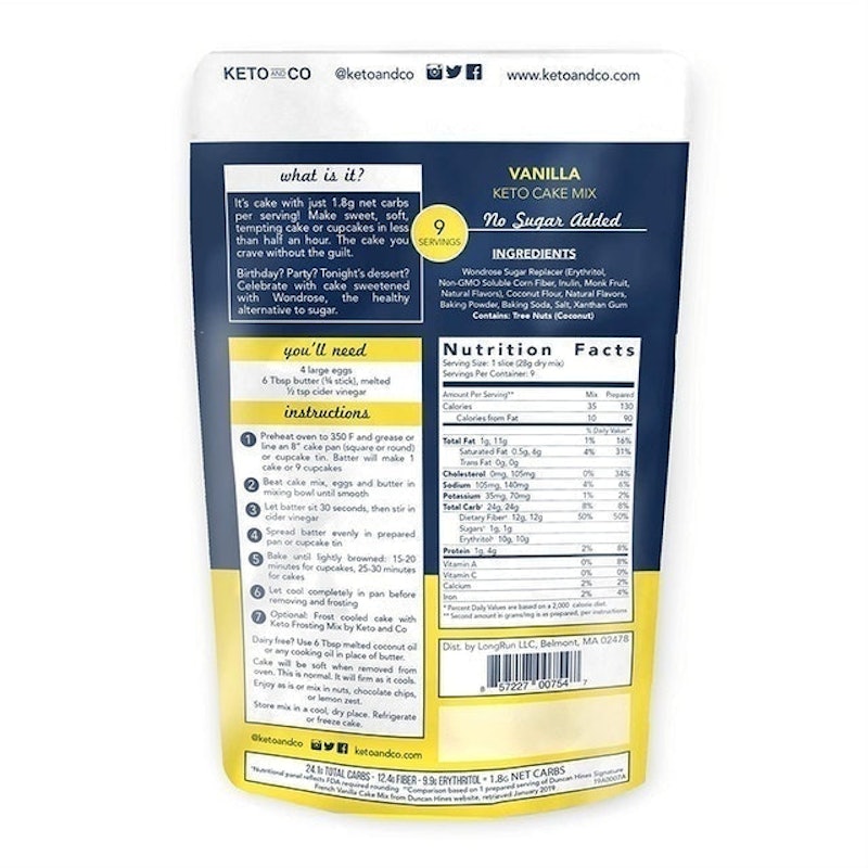 Yellow Cake Mix 2