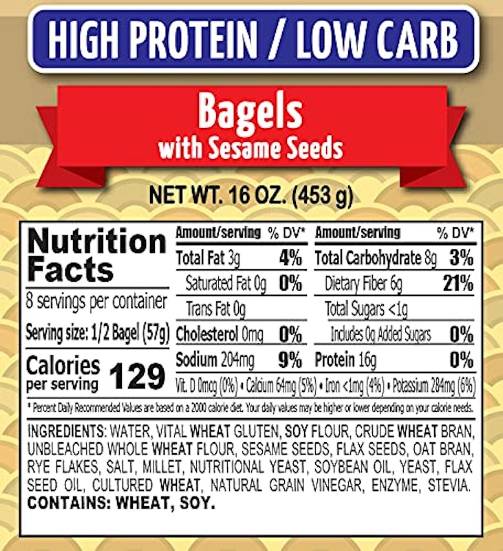 Low-Carb Sesame Bagels 2