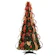BrylaneHome Flat-to-Fabulous Fully Decorated, Pre-lit 6-foot Christmas Tree, Plaid 1