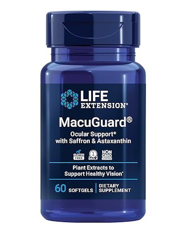 MacuGuard® Ocular Support with Saffron & Astaxanthin 1