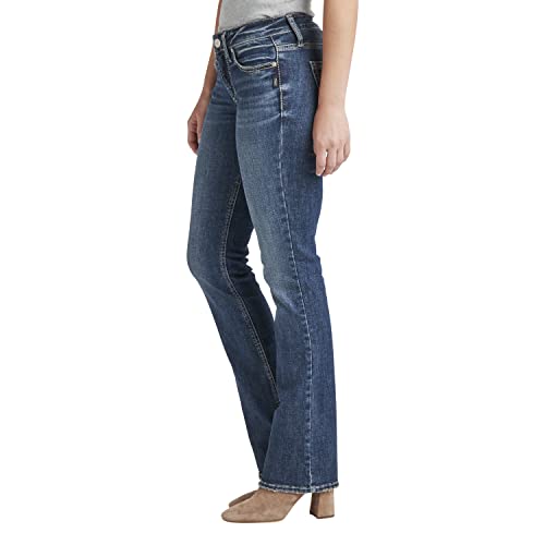 Women's Britt Low Rise Curvy Fit Slim Bootcut Jeans 2