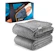 RELAX EDEN Adult Weighted Blanket With Removable Duvet Cover 1