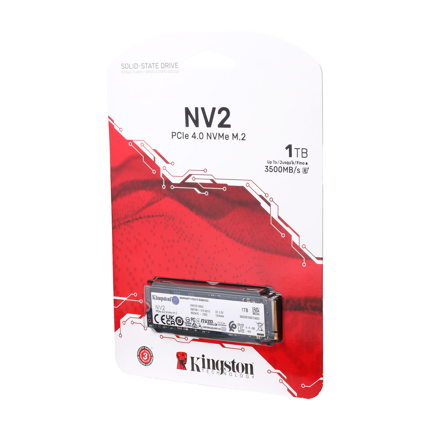 NV2 NVMe PCIe Gen 4.0 SSD 3