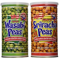 Hot Wasabi Peas + Spicy Sriracha Peas Combo Pack