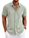 COOFANDY Men's Linen Shirt 1
