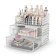 Rosoenvi Makeup Organizer for Vanity, Stackable Cosmetics Organizer and Storage 1
