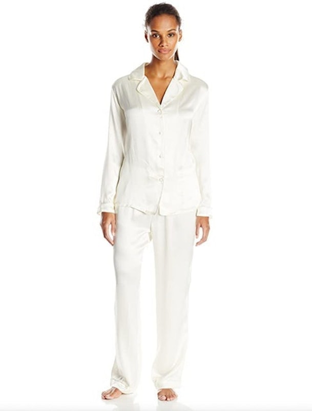 Classic Pure Mulberry Silk Pajama Set 1