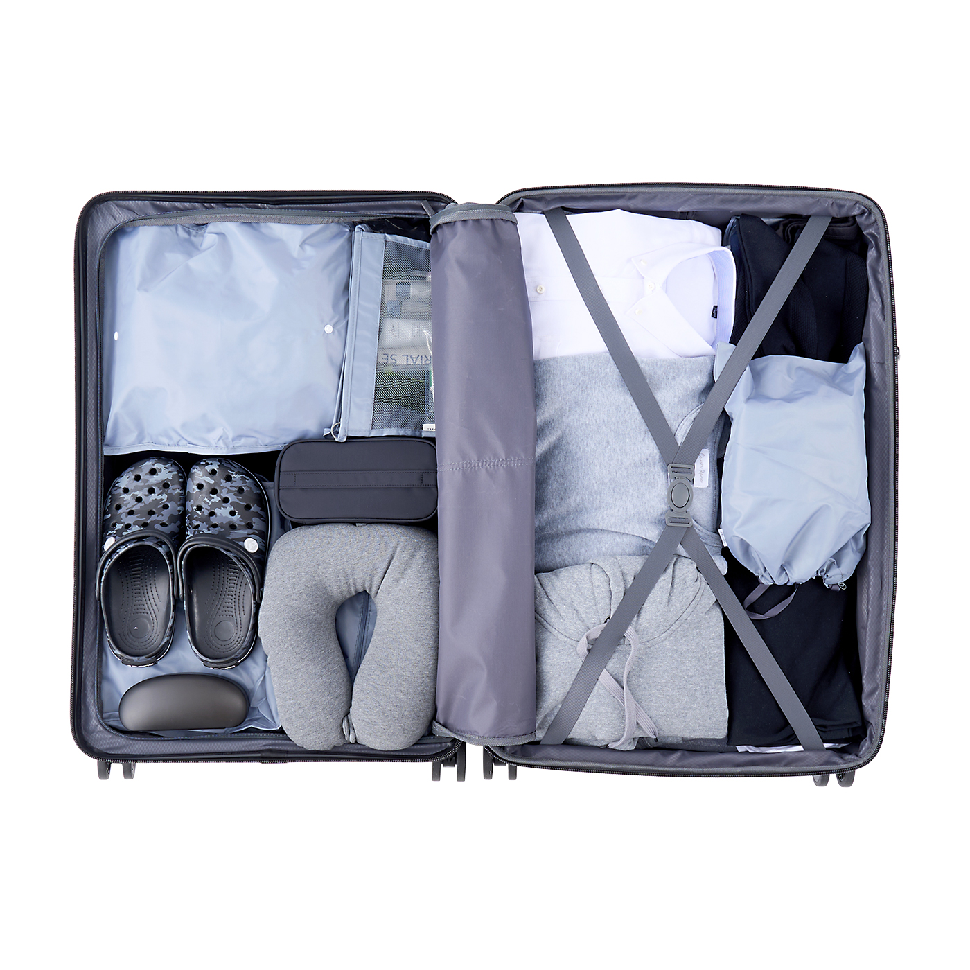 Hardside Large Checked Spinner Suitcase 7