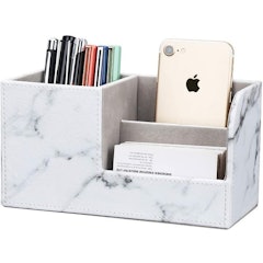 Leather Desk Organizer