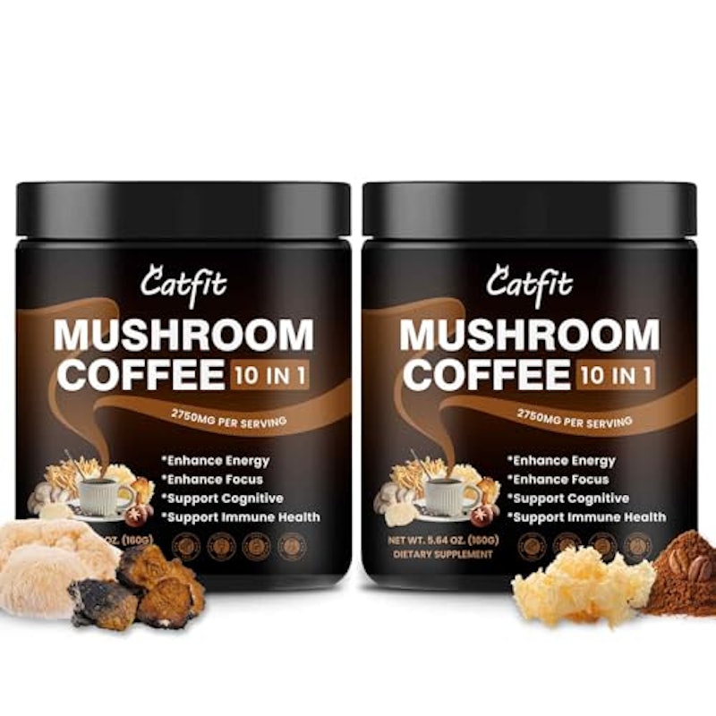 Instant Mushroom Coffee Powder 1